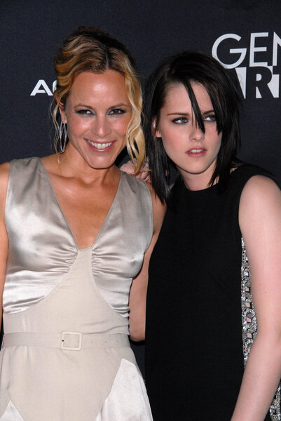 Maria Bello and Kristen Stewart at "The Yellow Handkerchief" Los Angeles Premiere, Pacific Design Center, West Hollywood, CA. 02-18-10
