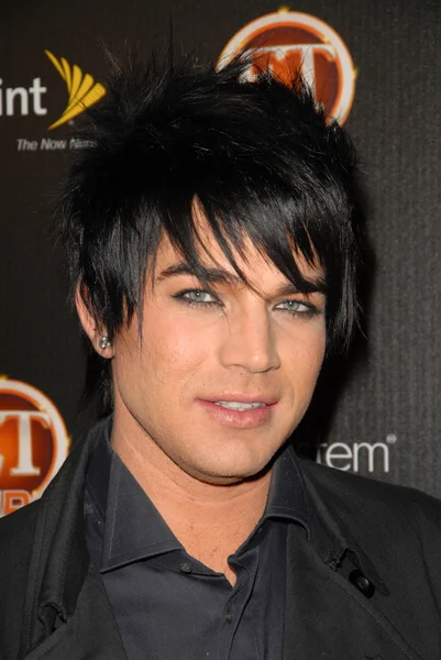 Adam lambert na 2009 americký hudební ocenění nominace oznámení. Beverly hills hotel, beverly hills, ca. 10-13-09 — Stock fotografie