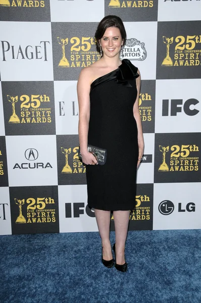 Katie featherston op de 25e onafhankelijke geest van de film awards, nokia theater l.a. live, los angeles, ca. 03-06-10 — Stockfoto