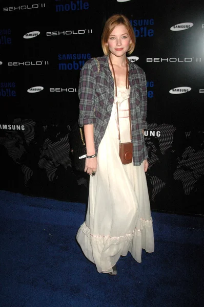 Hayley Bennett-Jones en el Samsung Behold ll Premiere Launch Party, Blvd. 3, Hollywood, CA. 11-18-09 —  Fotos de Stock