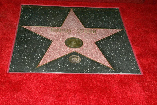 Ringo Starr's star — Stock Photo, Image