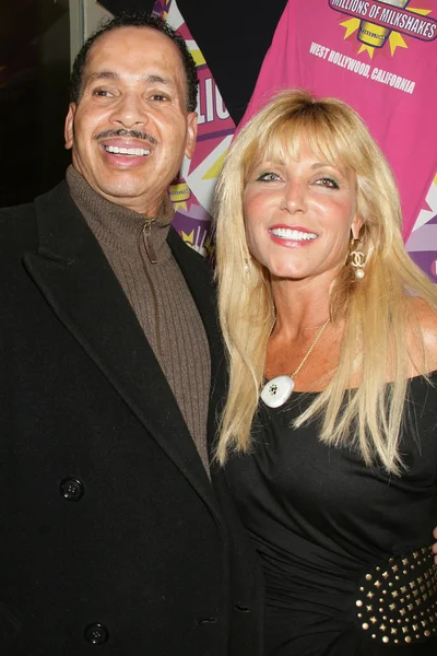 Jarvey Hutcherson and Pamela Bach-Hasselhoff at Millions of Milkshakes, West Hollywood, CA. 01-04-10 — Stock Photo, Image