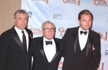 Robert de niro, martin scorsese ve leonardo dicaprio