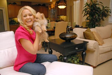 Katie lohmann fotoğraf çekimi için yeni ner ile purebred doğurmak köpek cody, özel bir yere, brentwood, ca. 01-21-10