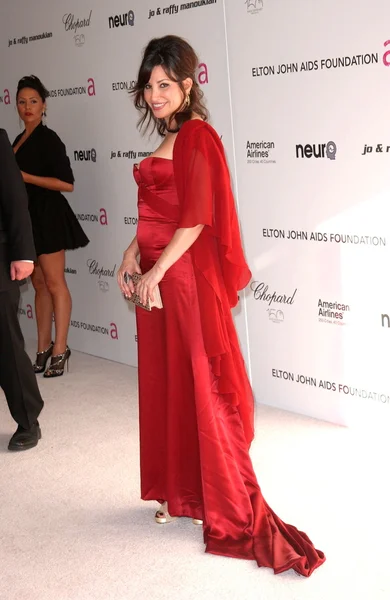 Gina Gershon at the 18th Annual Elton John AIDS Foundation Oscar Viewing Party, Pacific Design Center, West Hollywood, CA. 03-07-10 — Stock Photo, Image