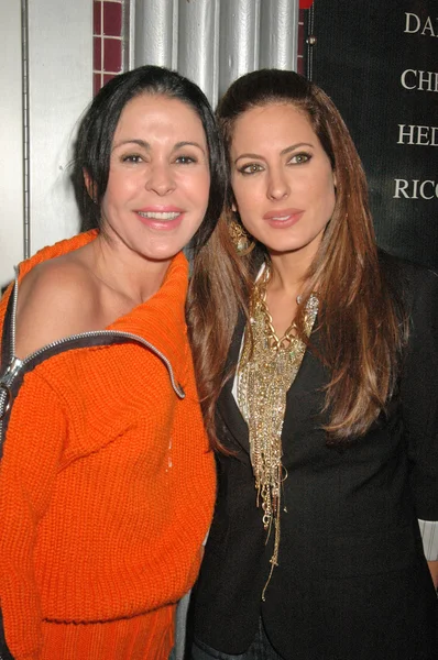 Maria Conchita Alonso y Kerri Kasem en el estreno de "Bobby Fischer Live", Fairfax Cinemas, West Hollywood, CA. 11-10-09 — Foto de Stock