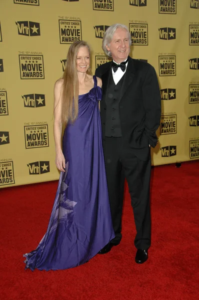 Suzy amis ve james cameron — Stok fotoğraf