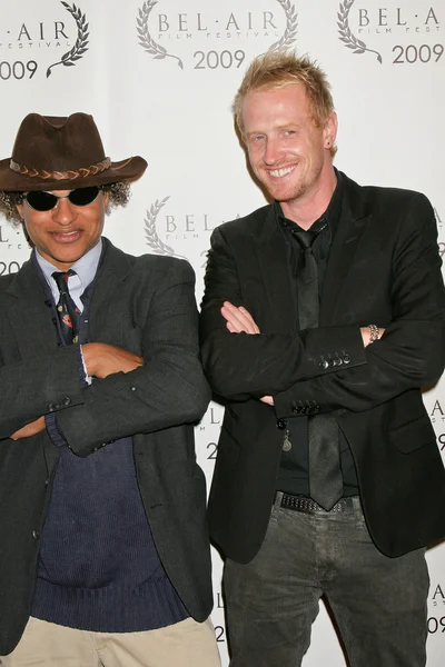 Clinton Wallace and Darren Darnborough at the Opening Night of Bel Air Film Festival, UCLA James Bridges Theatre, Los Angeles, CA. 11-13-09 — 图库照片