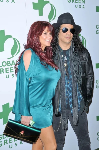 Slash et Perla Ferrar — Photo