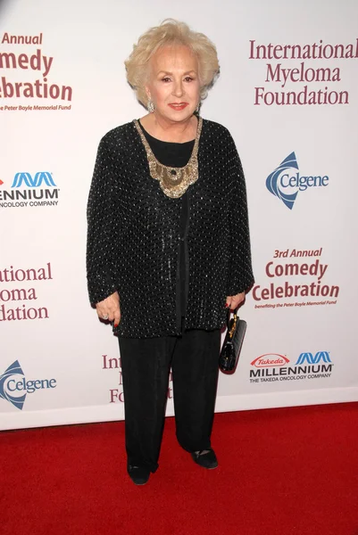 Doris Roberts at the International Myeloma Foundation's 3rd Annual Comedy Celebration for the Peter Boyle Memorial Fund, Wilshire Ebell Theater, Los Angeles, CA. 11-07-09 — Stock Photo, Image