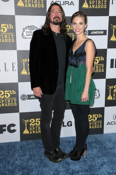 Dave grohl bei den 25. film independent spirit awards, nokia theatre l.a. live, los angeles, ca. 03-06-10 — Stockfoto