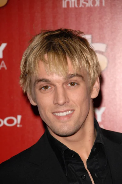 Aaron carter auf der us weekly hot hollywood style party 2009, voyeur, west hollywood, ca. 18-11-09 — Stockfoto