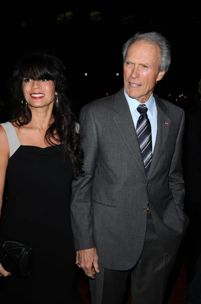 Clint eastwood och dina eastwood — Stockfoto