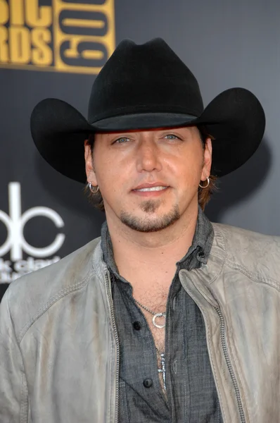 Jason Aldean at the 2009 American Music Awards Arrivals, Nokia Theater, Los Angeles, CA. 11-22-09 — Stock fotografie