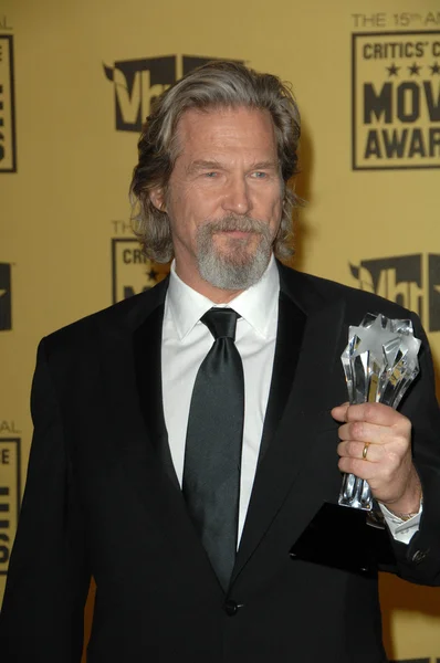 Jeff Bridges at the 15th Annual Critic's Choice Awards, Hollywood Palladium, Hollywood, CA. 01-15-10 — Stock Photo, Image