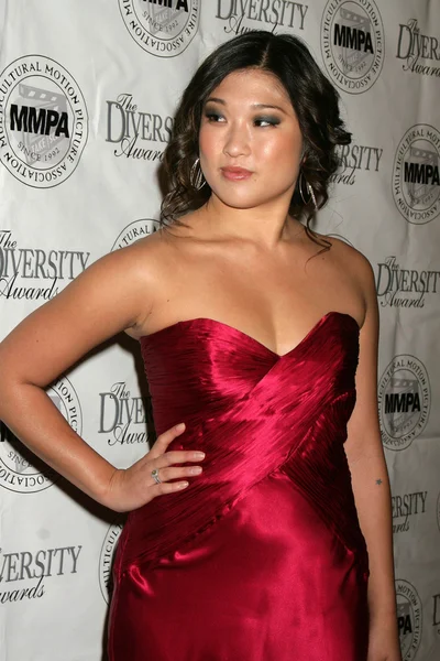 Jenna Ushkowitz at the Multicultural Motion Picture Association's 17th Annual Diversity Awards, Beverly Hills Hotel, Beverly Hills, CA. 11-22-09 — 图库照片