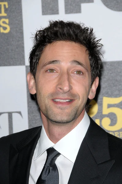 Adrien Brody at the 25th Film Independent Spirit Awards, Nokia Theatre L.A. Live, Los Angeles, CA. 03-06-10 — Stock Photo, Image