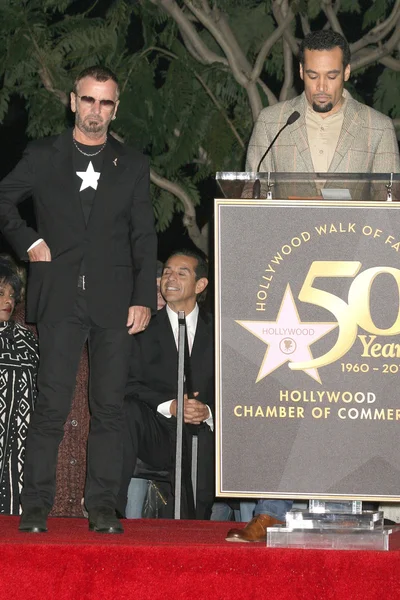 Ringo starr und ben harper — Stockfoto