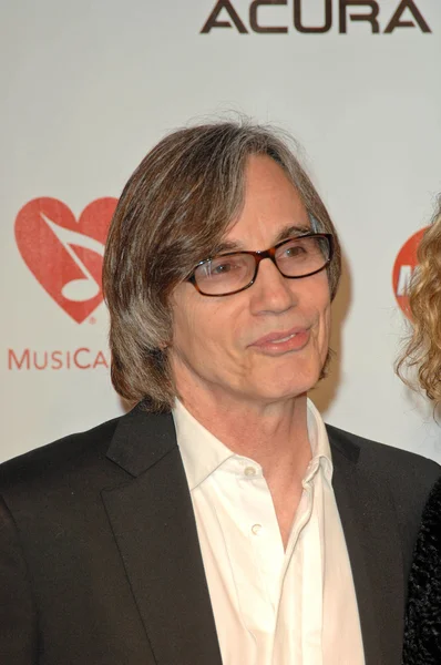 Jackson Browne no 2010 MusiCares Pessoa do Ano Homenagem a Neil Young, Los Angeles Convention Center, Los Angeles, CA. 01-29-10 — Fotografia de Stock