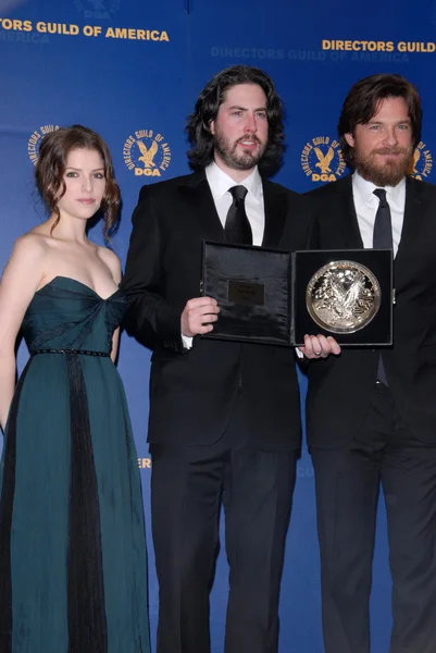 Anna Kendrick, Jason Bateman, Jason Reitman — Stockfoto