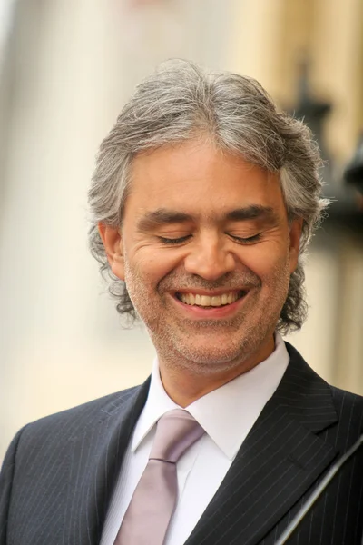 Andrea Bocelli — 图库照片
