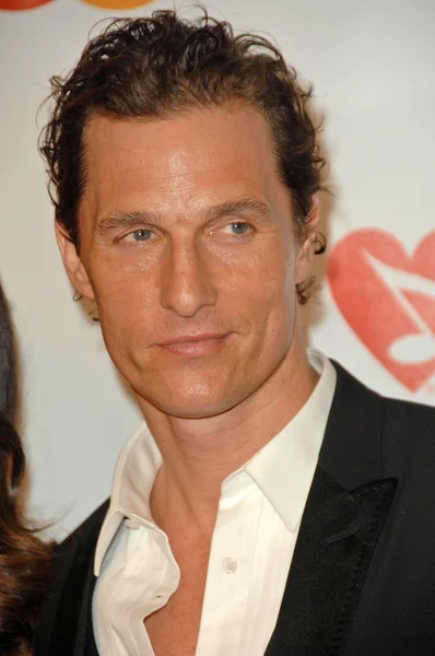 Matthew McConaughey at the 2010 MusiCares Person Of The Year Tribute To Neil Young, Los Angeles Convention Center, Los Angeles, CA. 01-29-10 — Stock Photo, Image