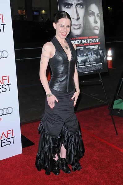 Fairuza Balk na AFI Fest promítání "špatného poručíka: přístav New Orleans," čínské divadlo, Hollywood, CA. 11-04-09 — Stock fotografie