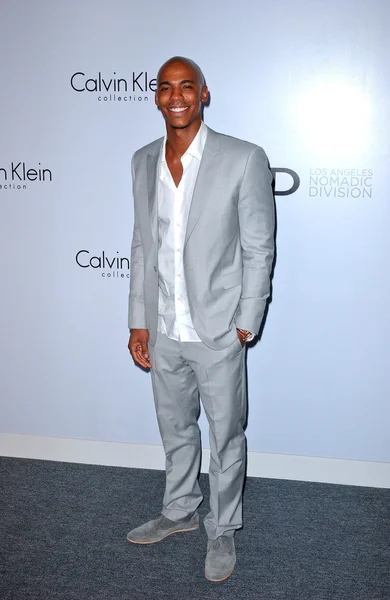 Mechad Brooks at the Calvin Klein Collection Party to Celebrate LA Arts Month, Calvin Klein Store, Los Angeles, CA. 01-28-10 — 图库照片