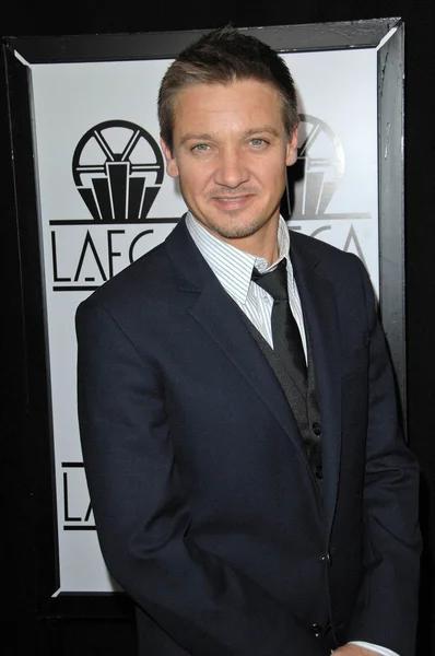 Jeremy renner na 35 roční los angeles film kritici asociace ocenění, mezikontinentální los angeles, století město, 01-16-10. — Stock fotografie