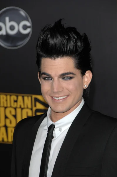 Adam lambert na 2009 americký hudební ocenění příjezdy, nokia Theatre, los angeles, ca. 11-22-09 — Stock fotografie