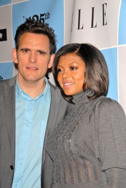 Matt Dillon and Taraji P. Henson at the 25th Film Independent Spirit Award Nominations Press Conference, Sofitel Hotel, Los Angeles, CA. 12-01-09