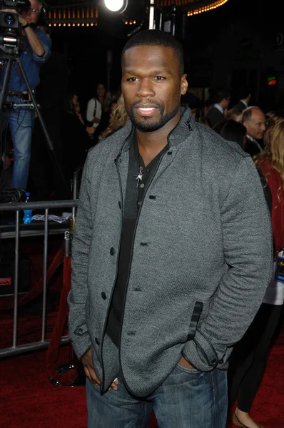 50 Cent at the Twilight Saga, New Moon Los Angeles Premiere, Mann Village Theatre, Westwood, Ca. 11-16-09 – stockfoto