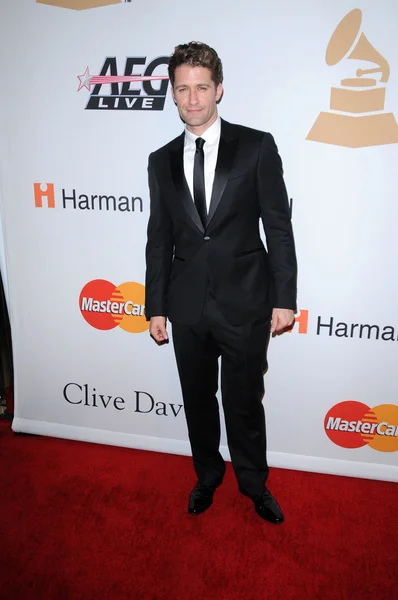 Matthew Morrison at The Recording Academy and Clive Davis Present The 2010 Pre-Grammy Gala - Salute To Icons, Beverly Hilton Hotel, Beverly Hills, CA. 01-30-10 — Stock Photo, Image
