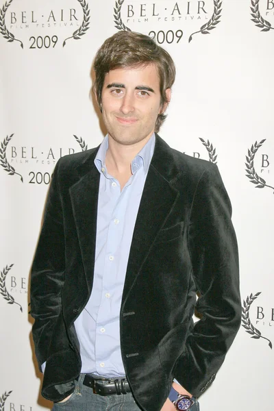 Nick Puga op de openingsavond van Bel Air filmfestival, Ucla James bruggen theater, Los Angeles, Ca. 11-13-09 — Stockfoto