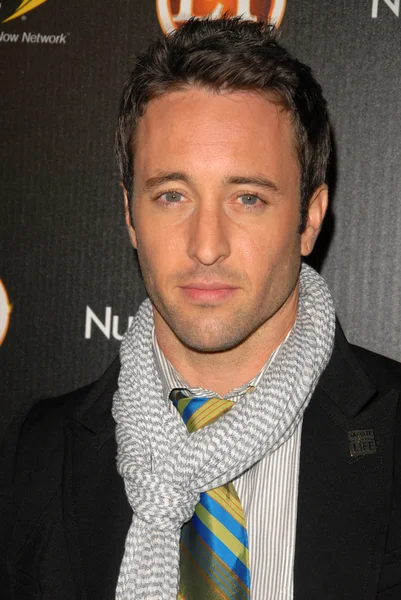 Alex oloughlin na televizních programů hot seznam strana, sls hotel, los angeles, ca. 11-10-09 — Stock fotografie