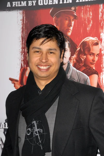 Paul Cruz at the 'Inglourious Basterds' DVD Release Party, New Beverly Cinema, Los Angeles, Ca. 12-14-09 — Stock Photo, Image