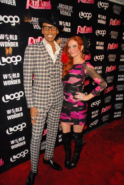 RuPaul and Phoebe Price — Stock Photo, Image