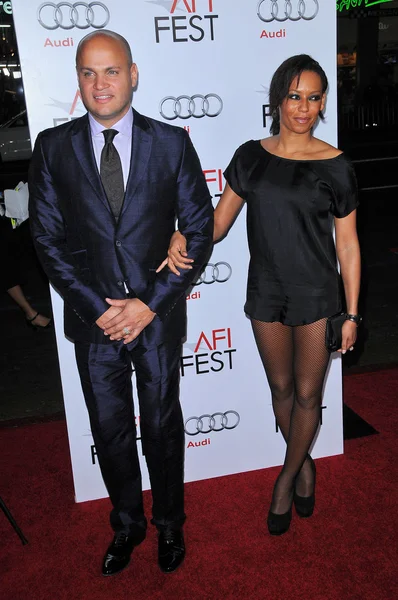 Stephen Belafonte et Melanie Brown — Photo