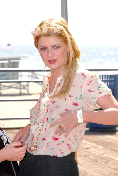 Mischa Barton at the Make-A-Wish Foundation's Day of Fun Hosted by Kevin & Steffiana James, Santa Monica Pier, Santa Monica, CA. 03-14-10 — Stok fotoğraf