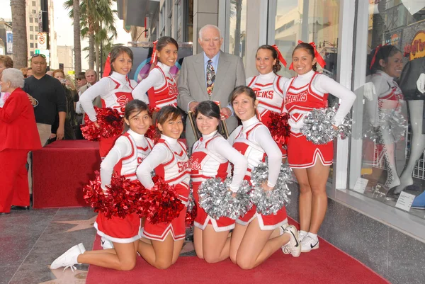 Judge Joseph A. Wapner at the induction ceremony of Judge Joseph A.Wapner into the Hollywood Walk of Fame, Hollywood, CA. 11-12-09 — Stock Photo, Image