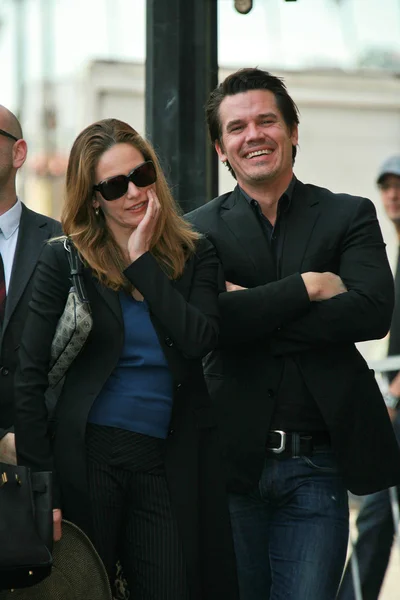 Diane Lane and Josh Brolin — Stock Photo, Image