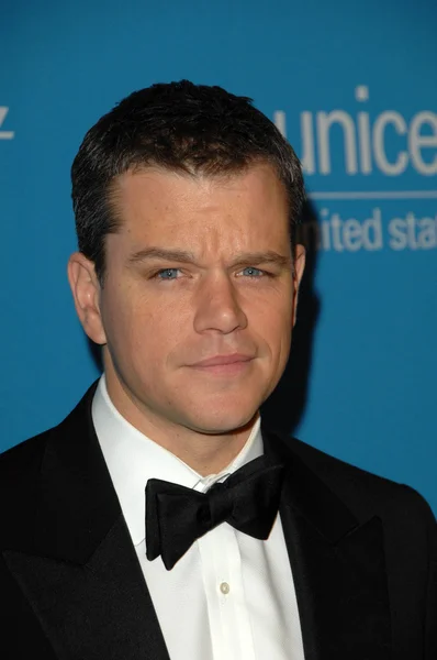 Matt Damon au bal 2009 de l'UNICEF en l'honneur de Jerry Weintraub, Beverly Wilshire Hotel, Beverly Hills, CA. 12-10-09 — Photo