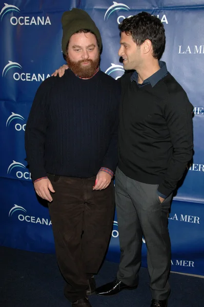 Zach Galifianakis y Justin Bartha — Foto de Stock