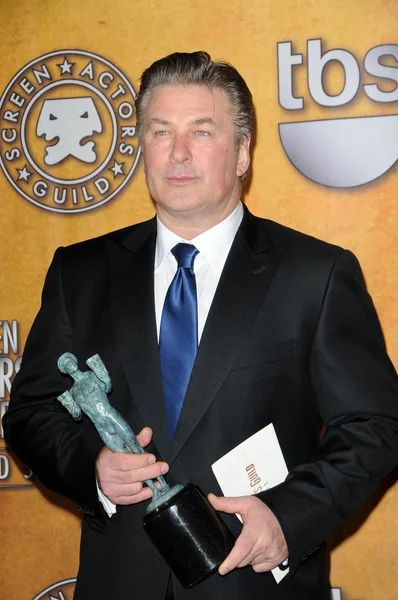 Alec Baldwin no 16th Annual Screen Actors Guild Awards Press Room, Shrine Auditorium, Los Angeles, CA. 01-23-10 — Fotografia de Stock