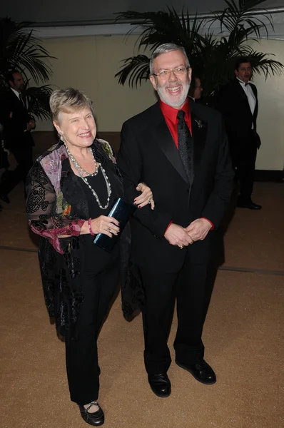 Leonard Maltin no 2009 Governors Awards apresentado pela Academy of Motion Picture Arts and Sciences, Grand Ballroom no Hollywood and Highland Center, Hollywood, CA. 11-14-09 — Fotografia de Stock