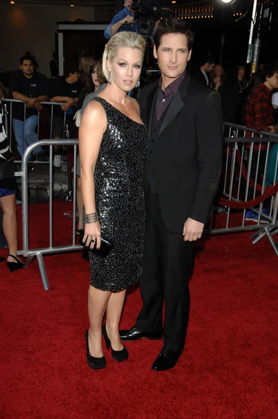 Jennie garth en peter facinelli — Stockfoto