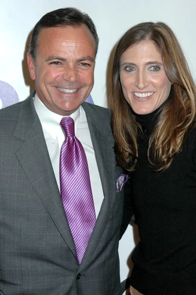 Rick caruso und nicole miller maloney — Stockfoto