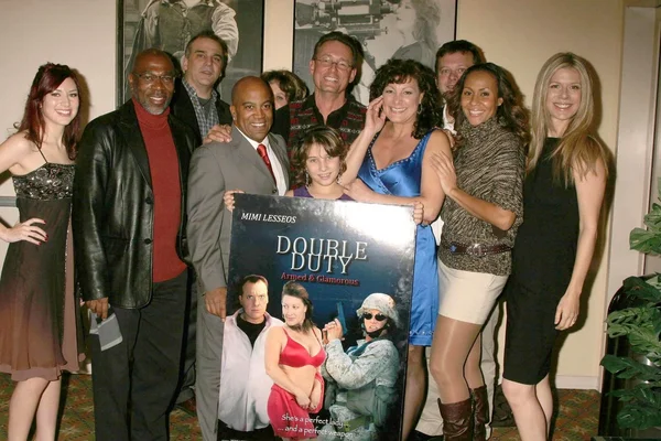 Cast of 'Double Duty' — Stock fotografie