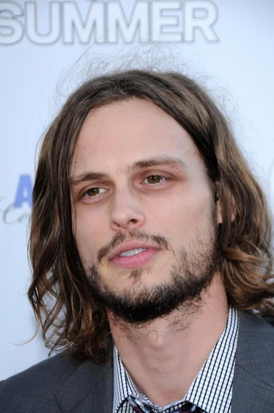 Matthew Gray Gubler at the Los Angeles Premiere of '500 days of Summer'. Egyptian Theatre, Hollywood, CA. 06-24-09 — Stock Photo, Image