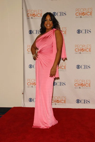 Niecy Nash\r\nat the Press Room for the 2010 's Choice Awards, Nokia Theater L.A. Live, Los Angeles, CA. 01-06-10 — Stok fotoğraf